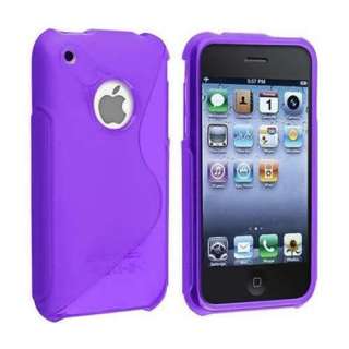 Colorful TPU Skin Case Cover Bumper for Apple iPhone 3G 3GS w/Screen 