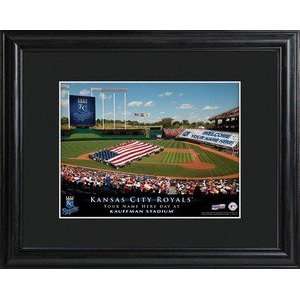 Kansas City Royals MLB Stadium Personalized Print  Sports 