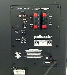 Polk Audio RM705 5.1 Home Theater System (Set of Six, Black) $599.95 