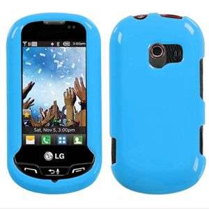 NEW TURQUOISE HARD CASE FOR LG EXTRAVERT VN271 PROTECTOR SNAP ON COVER 