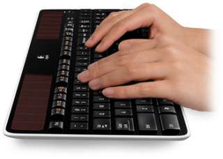 Logitech K750 Wireless Solar Keyboard w/Nano Unifying Receiver, Low 