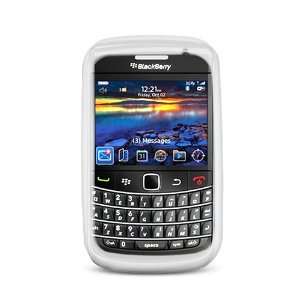  White Silicone Case / Skin / Cover for Blackberry Bold 9700 