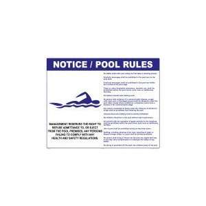  Delaware Pool Rules Sign 3009Ws3024E Patio, Lawn & Garden