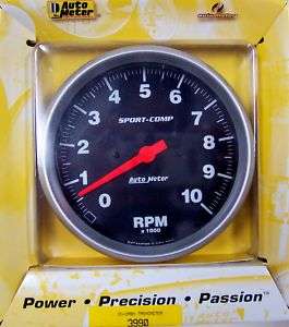 AUTOMETER SPORT COMP 5 IN DASH TACHOMETER TACH RPM  