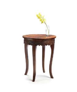 Hand Carved Occasional Table (India)  
