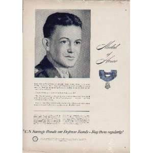 Master Sergeant Travis Watkins, U.S. Army Medal of Honor.  1951 U 