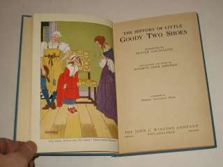 Goldsmith HISTORY of LITTLE GOODY TWO SHOES 1930 Illust  