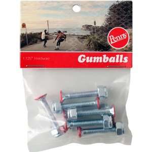 Penny Gumball 1.125 Phillips Red Hardware   Single Set