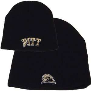 NCAA BEANIE KNIT TOQUE HAT CUFFLESS PITTSBURGH PANTHERS  