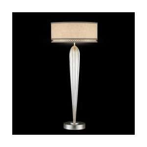   33 Table Lamp 2 Light 120 watt in Platinized Silver Home & Garden