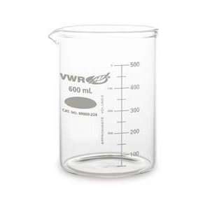   Low Form Beakers with Double Capacity Scale, Borosilicate VW14005 250