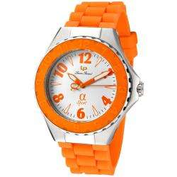 Lucien Piccard Womens A Sport Orange Silicon Watch  