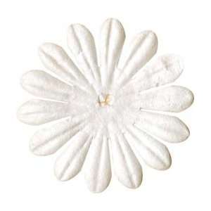 Bazzill Paper Flowers White Daisy 1.25 10/Pkg PF30 3022; 3 Items 