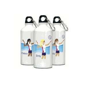  Personalized Go Girl Volleyball Water Bottle