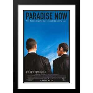  Paradise Now 32x45 Framed and Double Matted Movie Poster 