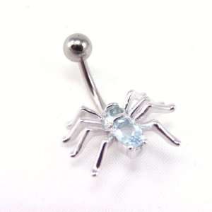  Body piercing Spider turquoise. Jewelry
