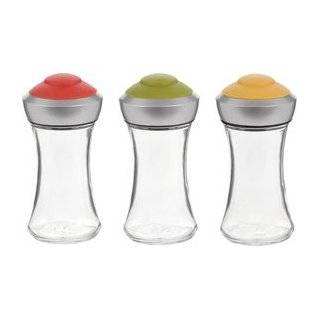  Tupperware Salt & Pepper Shakers with Tropical Water Seals 