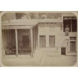   school,structure,town,Samarkand,Uzbekistan,c1865