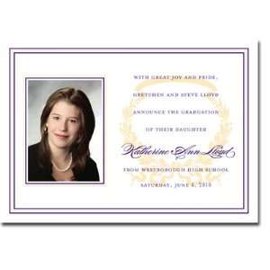  Noteworthy Collections   Graduation Invitations (Acanthus 