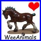 hagen renaker draft horse miniature figurine ceramic small wee animal