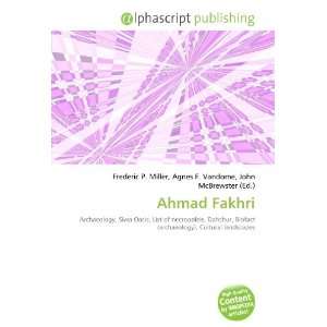  Ahmad Fakhri (9786133987494) Books