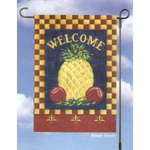  Decorative Mini Flag   Welcome Pineapple   12.5 X 18 