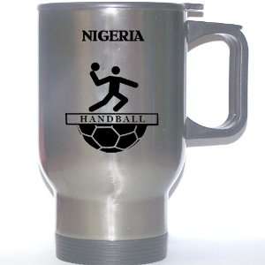  Nigerian Team Handball Stainless Steel Mug   Nigeria 