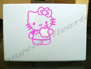 Hello Kitty Pink Decal Sticker for Apple Macbook 131517 laptop 
