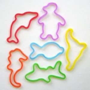  24 Pack of Sea Creature Silly Bandz Toys & Games