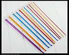 11pcs 10 6 multicolour aluminum tunisian afghan crochet hooks needles