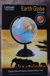 This 20cm diameter earth globe is educational, functional and fun 