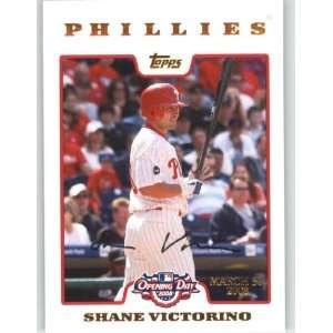  Topps Opening Day GOLD #108 Shane Victorino   Philadelphia Phillies 