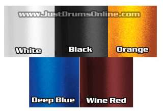   great finishes White, Black, Orange, Deep Blue, and Wine Red