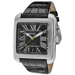  Mens Editions Automatic Black Leather 