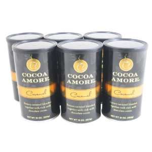 Chocolate Caramel Hot Cocoa By Cocoa Amore (Case of 6   10oz Canisters 