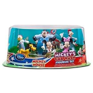 Disney Mickey Mouse Clubhouse MICKEYS CAR WASH Figurine Figure Play 