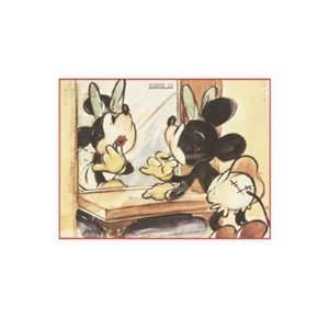  Mickeys Surprise Party, 1939 Finest LAMINATED Print Walt 