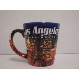  Los Angeles Skyline Mug 4 Tall X 3.5 Diameter 