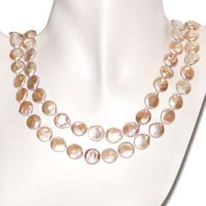  Pink Cultured Freshwater Pearl Necklace Jewelry