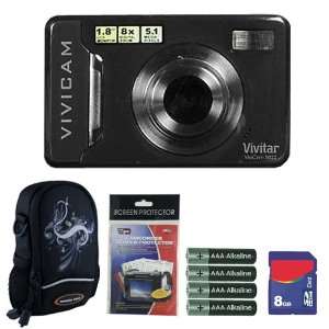  Vivitar Vivicam V5022 5.1MP Digital Camera Plus 8GB 