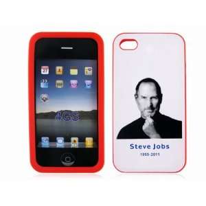  Steve Jobs Memory Silicone Case Cover for iPhone 4G 4S 