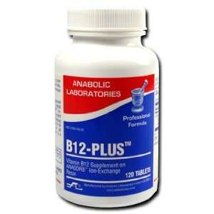  Anabolic Laboratories B12 Plus 120 Tablets Health 