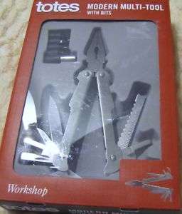 NEW MODERN MULTI TOOL WITH BITS TOTES WORKSHOP  