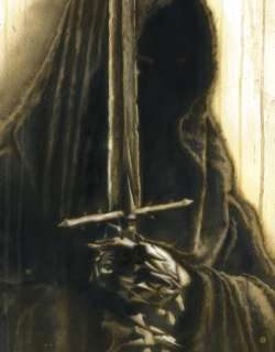 Lord of the Rings CANVAS GICLEE Ringwraith VanderStelt  