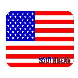  US Flag   South Bend, Indiana (IN) Mouse Pad Everything 