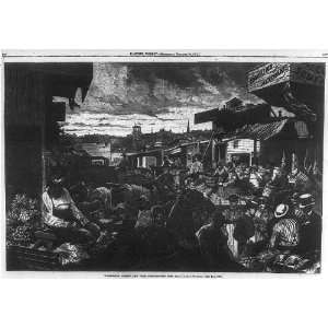   Market,Thanksgiving Time,New York City,N.Y.,1872