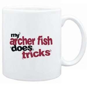 Mug White  My Archer Fish does tricks  Animals  Sports 