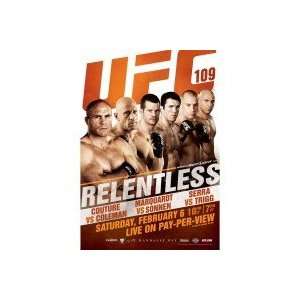  UFC 109 Official Poster 