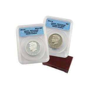  2011 Kennedy Half Dollar Set   Proof and Silver Proof 