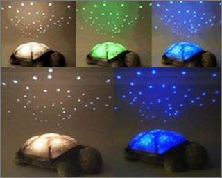 Twilight Turtle can see a complete starry night sky onto the walls and 